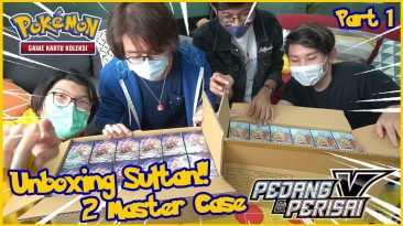 HYPER POTATOES BREWEK SULTAN!! Unboxing 2 Master Case Pokemon Pedang Perisai Pt.1 Ft. Kyle Zefanya, Falkro, Hashegi