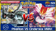 HYPER POTATOES KELINCI API IN ACTION!! Pikarom VS Cinderace VMAX PokeBattle 13